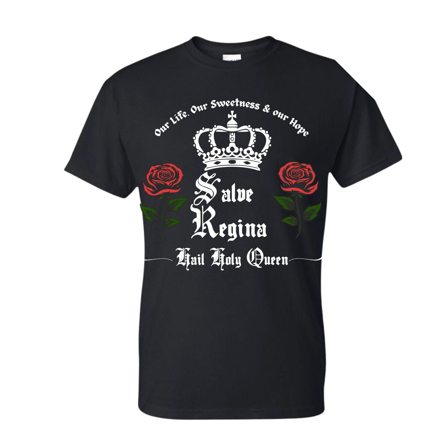 Salve Regina unisex t shirt catholic faith tee