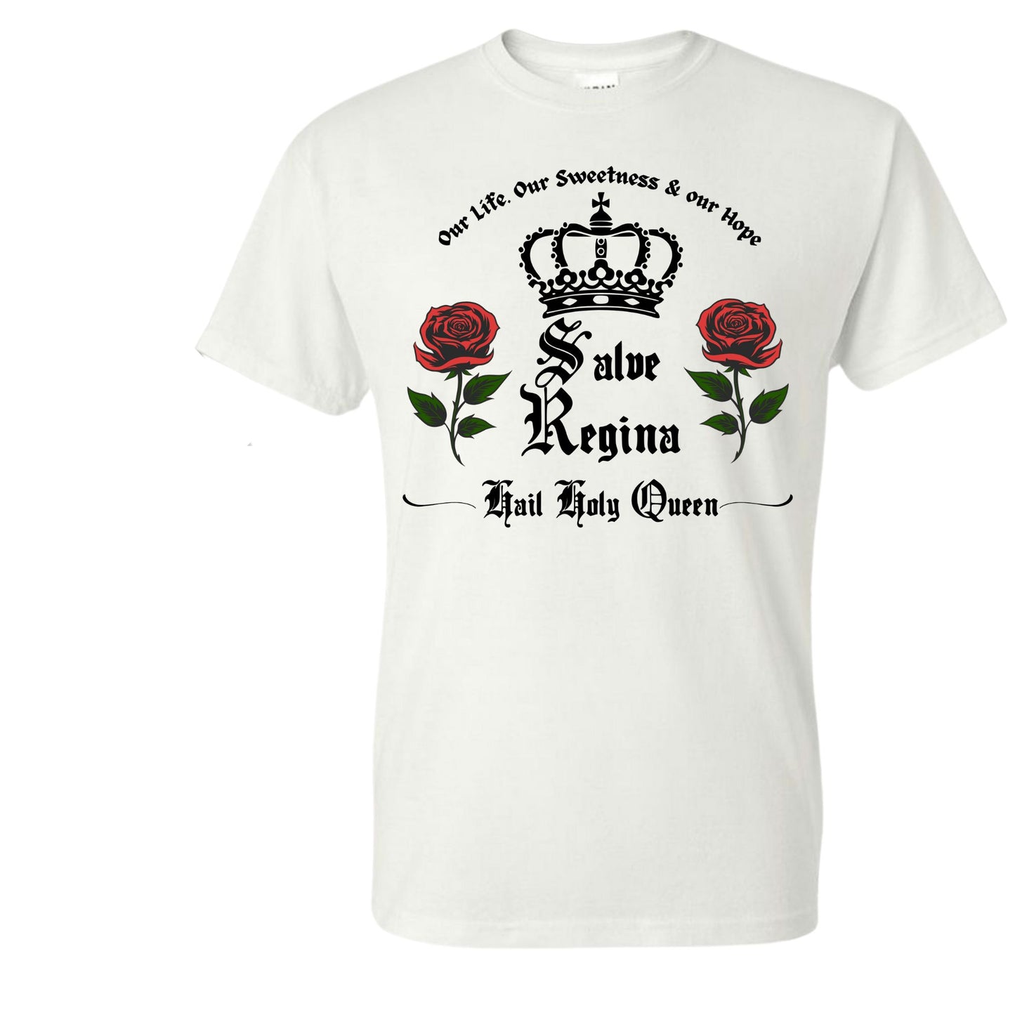 Salve Regina unisex t shirt catholic faith tee