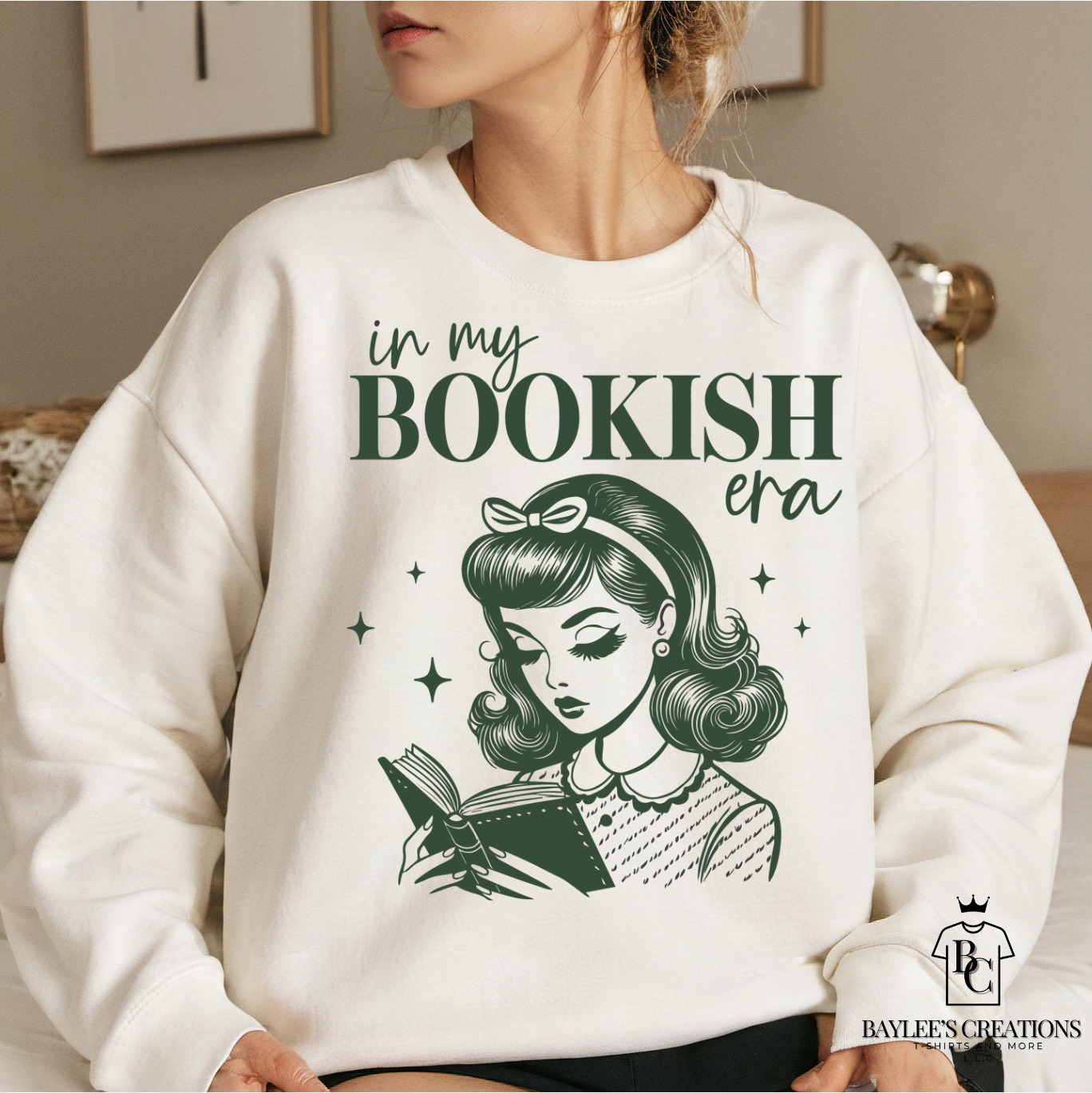Bookish Era-Womens Sweatshirt