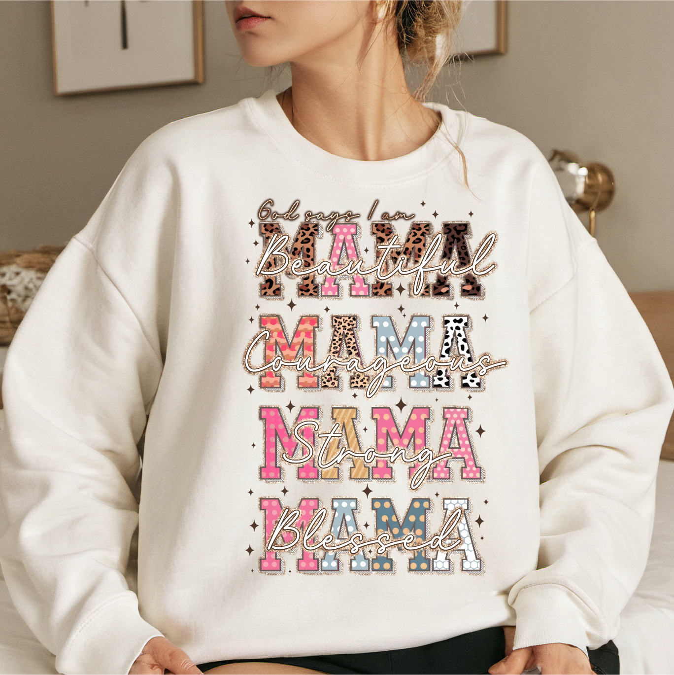 God Says I am-Womens Sweatshirt