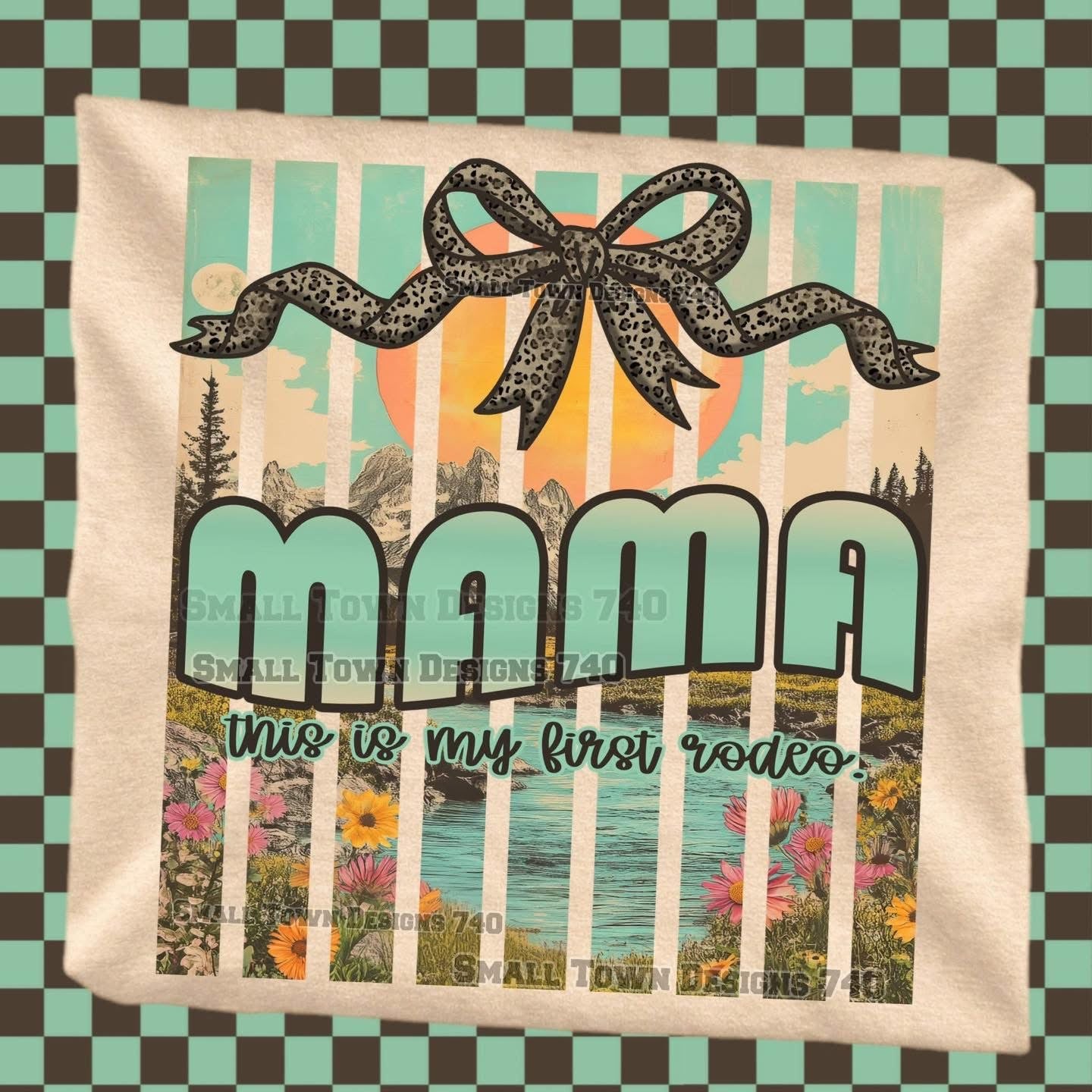 Mama First Rodeo funny tee t shirt unisex