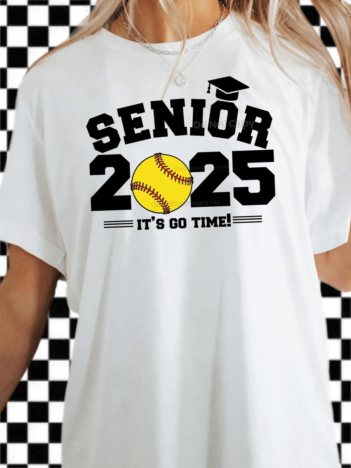 Senior 2025 Softball-Unisex Tee Shirt