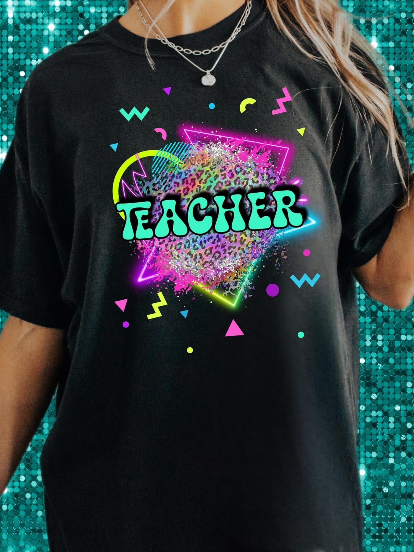 Teacher - Women's Tee printed apparel by Baylees Creations