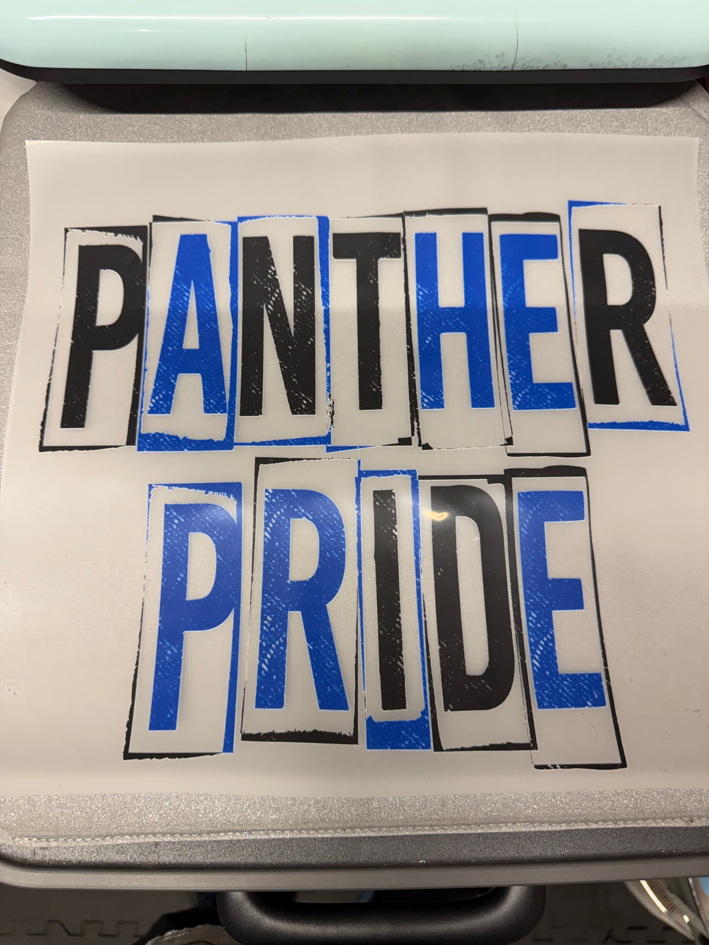 Panther Pride DTF Transfer