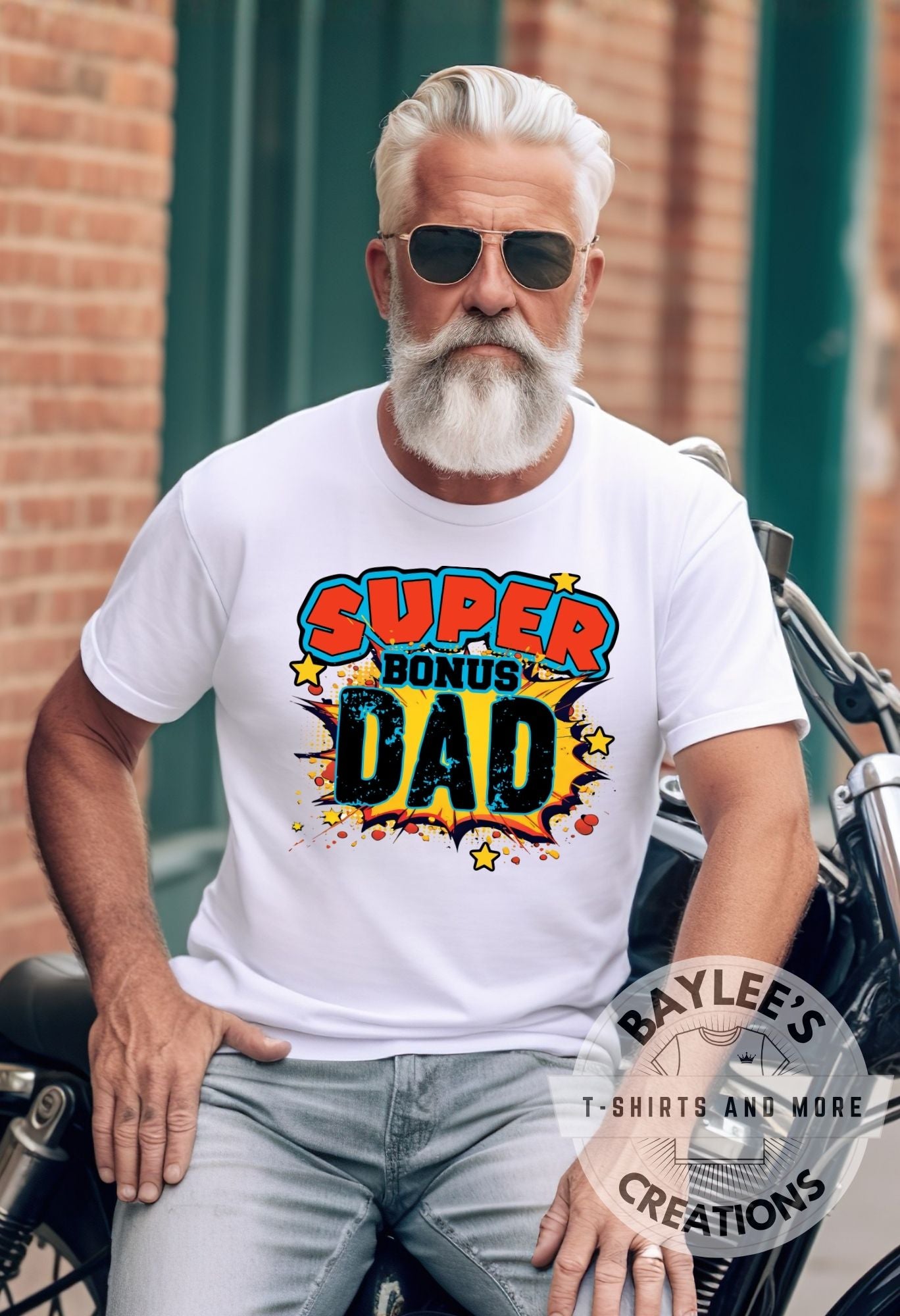 Super Bonus Dad Mens Tee Father’s Day T Shirt
