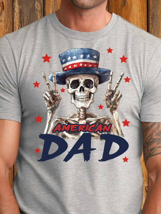 American Dad Mens Tee Father’s Day