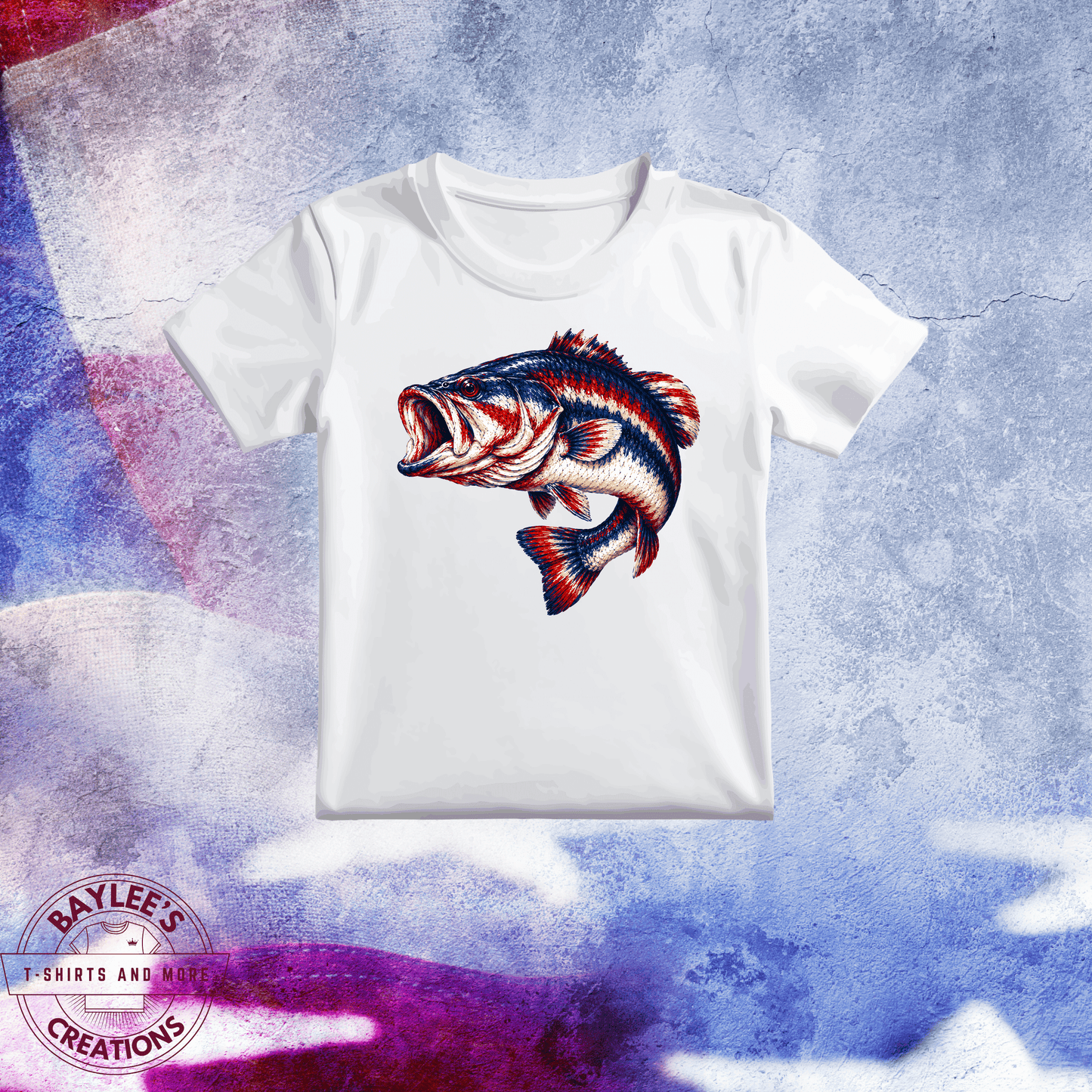 America 250th  Patriotic Bass Unisex T Shirt