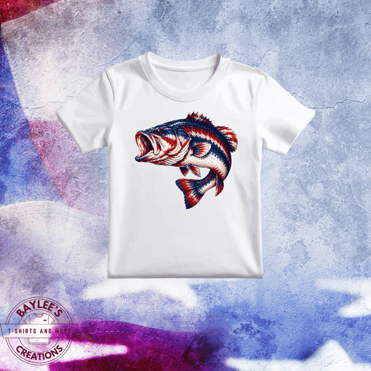 America 250th  Patriotic Bass Unisex T Shirt