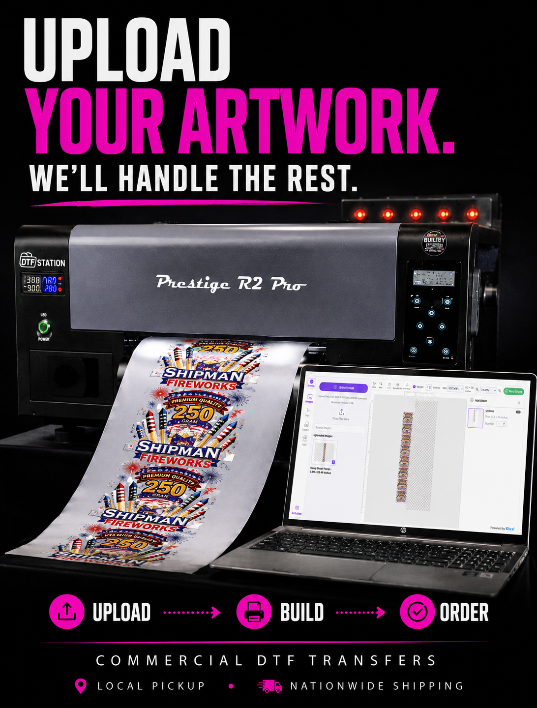 Build Your Custom DTF Gang Sheet