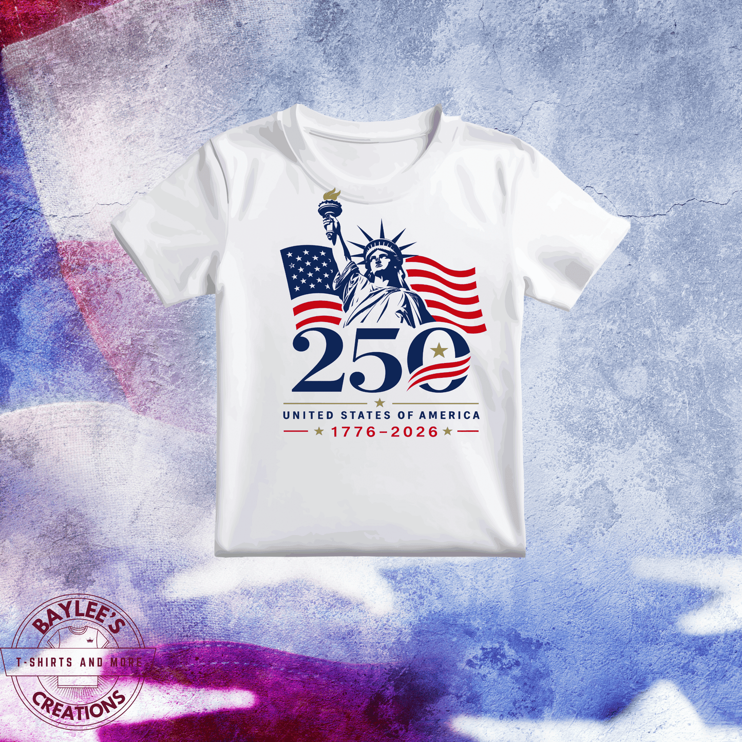 America 250 T-Shirt | USA 250th Anniversary Patriotic Shirt