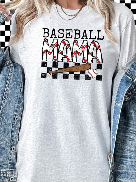 Baseball Mama-Women's Tee - Baylee's Creations T-Shirts and More