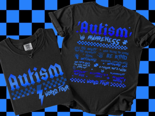 Blue Autism Awareness Shirt-Unisex T Shirt - Baylee's Creations T-Shirts and More