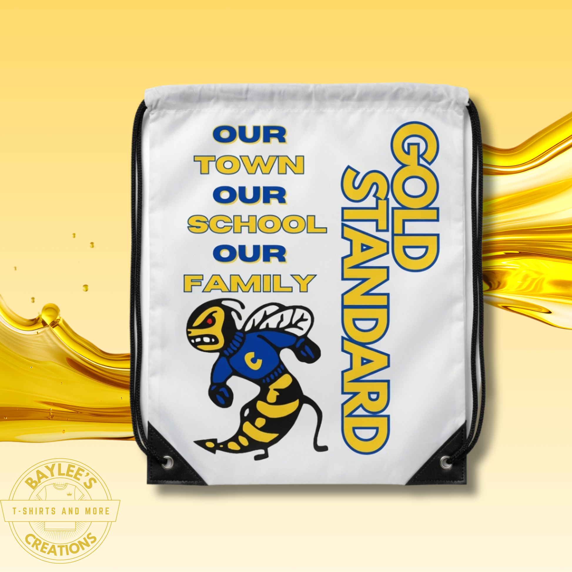 Choctaw Drawstring Tote - Baylee's Creations T-Shirts and More
