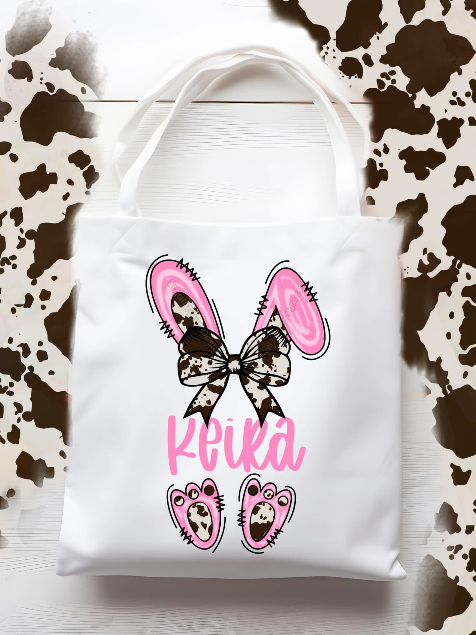 Easter Egg Hunt Canvas Tote Bag - Baylee's Creations T-Shirts and More