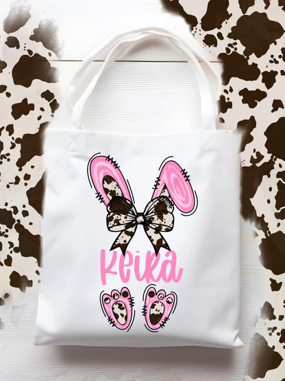 Easter Egg Hunt Canvas Tote Bag - Baylee's Creations T-Shirts and More