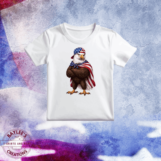 America 250th  Patriotic Eagle Unisex T Shirt
