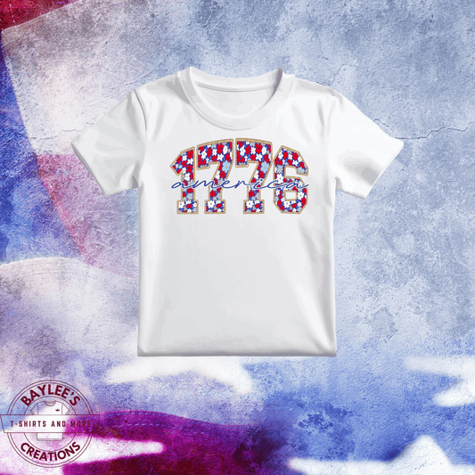 1776 cute unisex t shirt