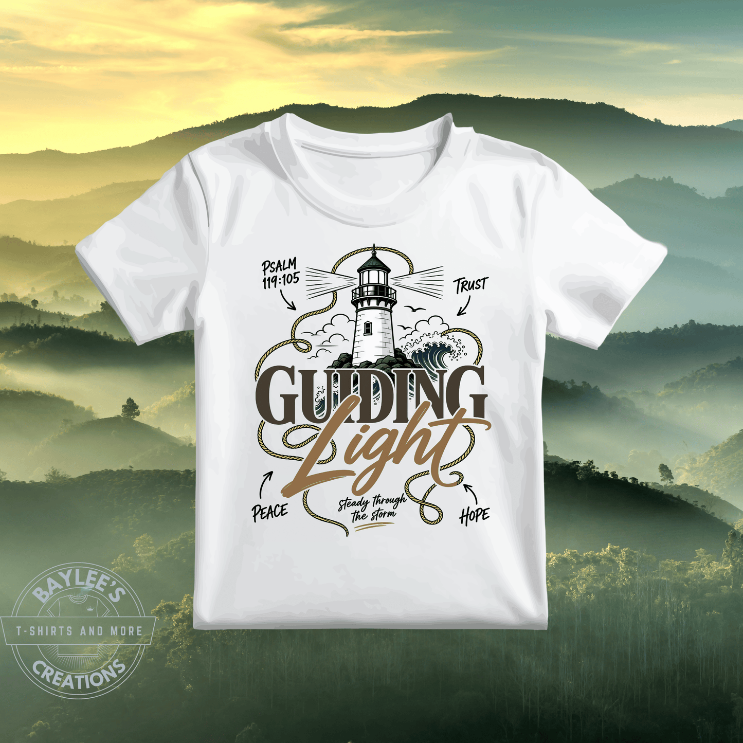 Guiding Light Christian T Shirt