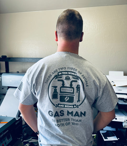 Gas Man-Men's Tee - Baylee's Creations T-Shirts and More