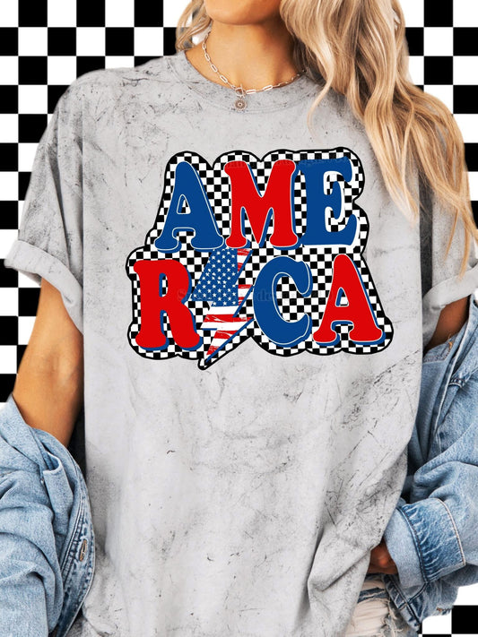 America Unisex Patriotic T Shirt