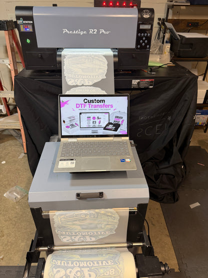 DTF Printer making high quality DTF transfers