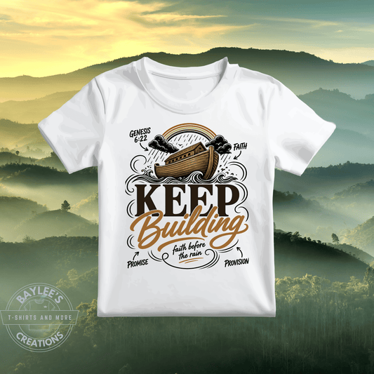 Keep Building Noahs Ark Christian T Shirt