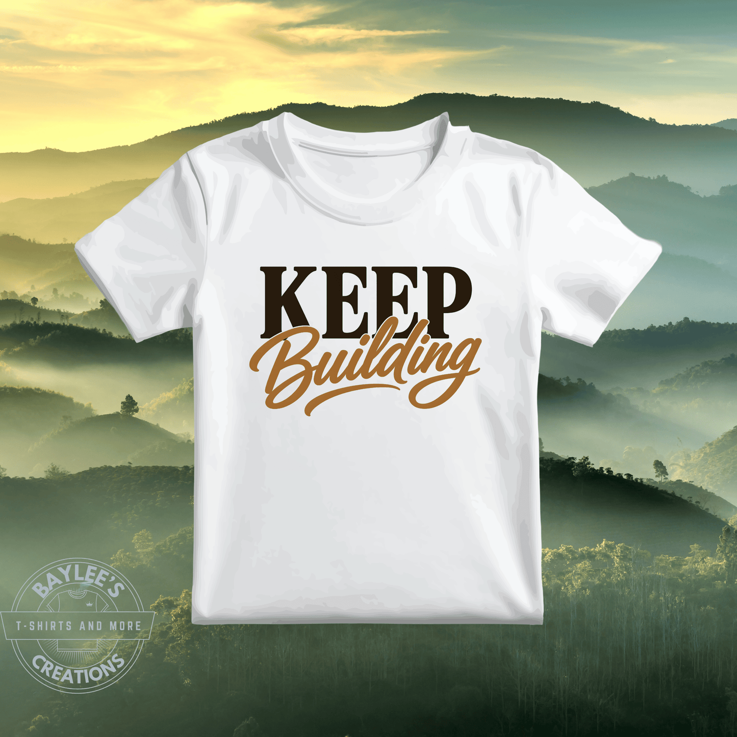 Keep Building Christian T Shirt