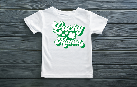 One Lucky Mama Shirt - Baylee's Creations T-Shirts and More