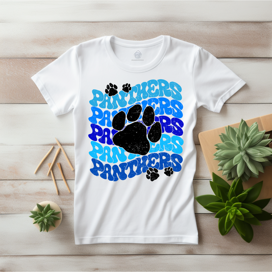 Panther Paw-Unisex Tee Shirt - Baylee's Creations T-Shirts and More