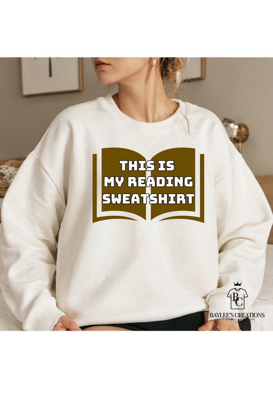 Reading Sweatshirt Women's Sweater - Baylee's Creations T-Shirts and More