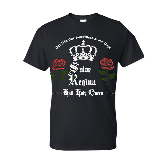 Salve Regina unisex t shirt catholic faith tee - Baylee's Creations T-Shirts and More