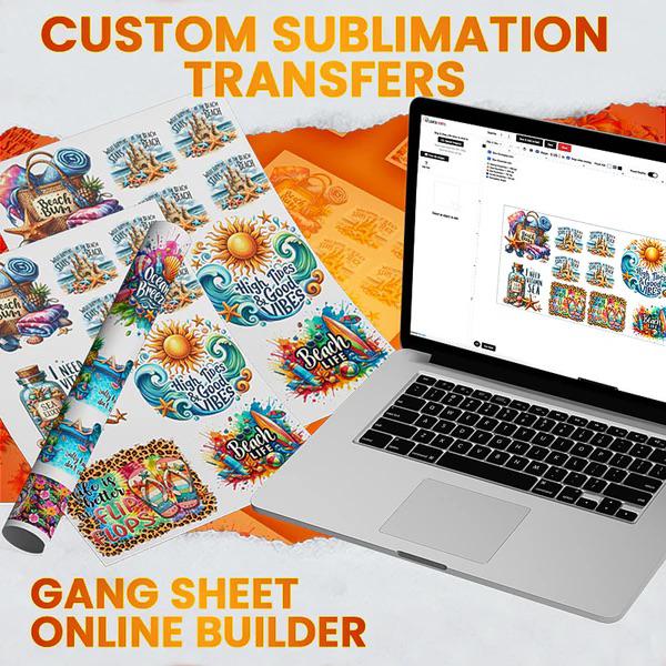 Upload Your Sublimation Gang Sheet by Baylees Creations