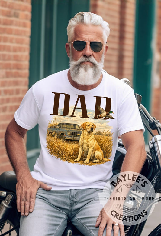 Dad Bird Hunter Mens Tee Father’s Day T Shirt