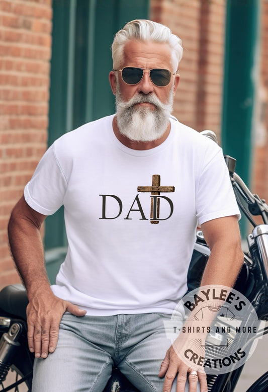 Christian Dad Mens Tee Father’s Day T Shirt