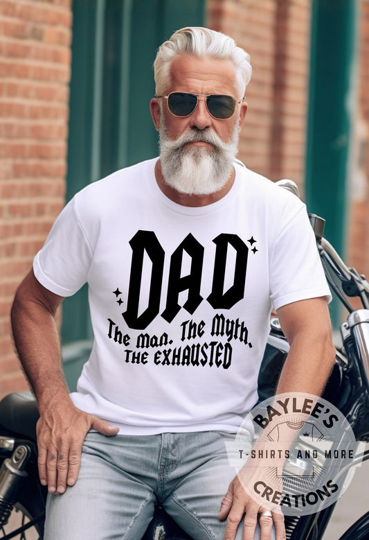 Dad the Man, the Myth, The Legend Mens Tee Father’s Day T Shirt