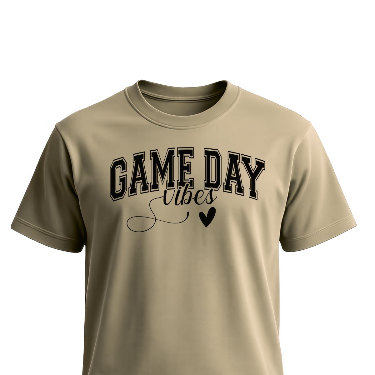 Game Day Vibes Women's T-Shirts on sand shirt by Baylee's Creations