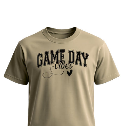Game Day Vibes Women's T-Shirts on sand shirt by Baylee's Creations