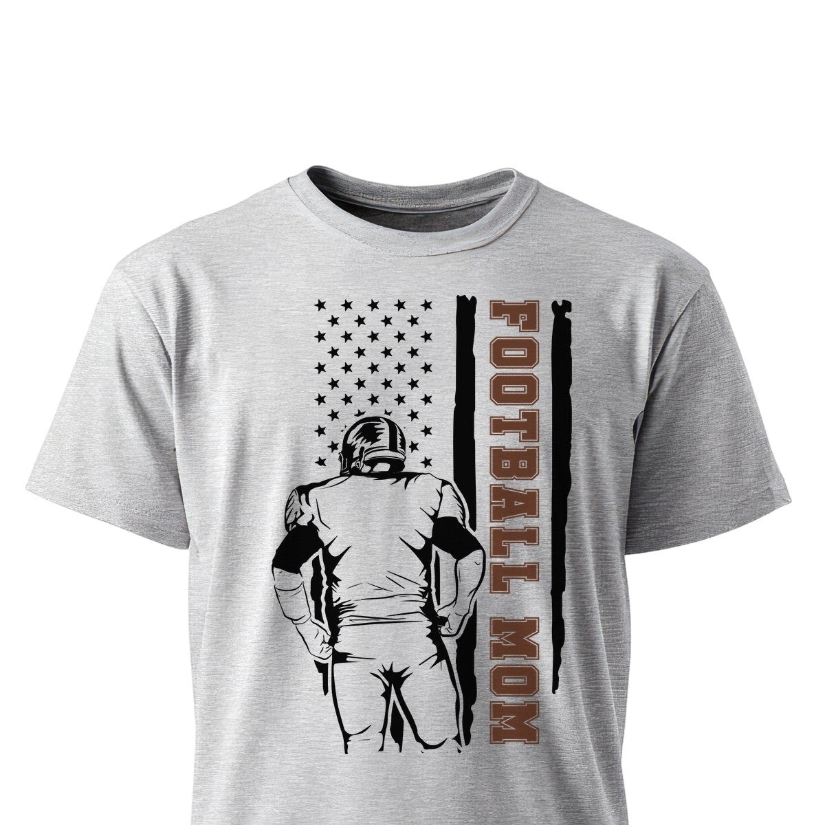 Patriotic Football Patriotic Football American Mom 2 Unisex T Shirt