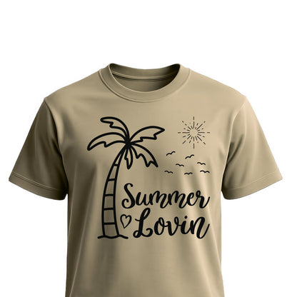 Summer Lovin Women's T-Shirts on sand shirt by Baylee's Creations