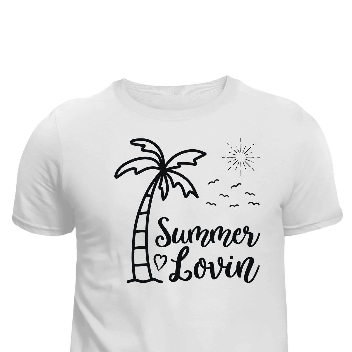 Summer Lovin Women's T-Shirt printed apparel by Baylees Creations