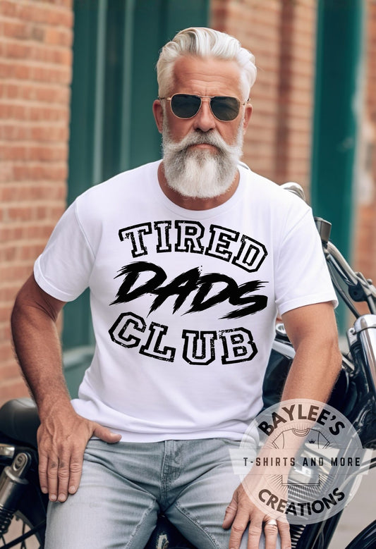 Super Tired Dad Mens Tee Father’s Day T Shirt (Copy)